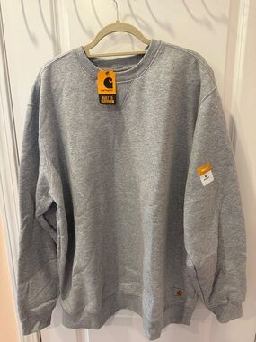Carhartt Men's Crewneck Sweatshirt - Heather Gray